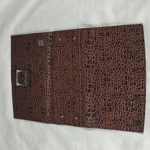 Miche Brown Faux Leather Versatile Shell Bag Purse